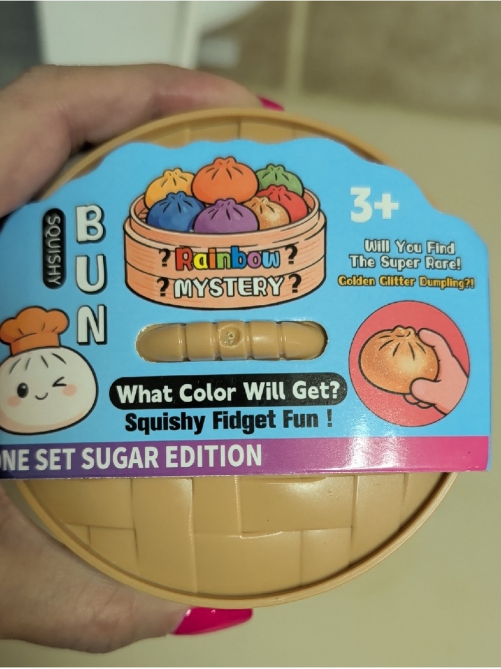 Squishy Bun Rainbow Mystery Sugar Edition - Beige